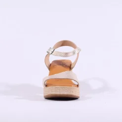 Women Oh My Sandals Platform Heel Slingback - Gold