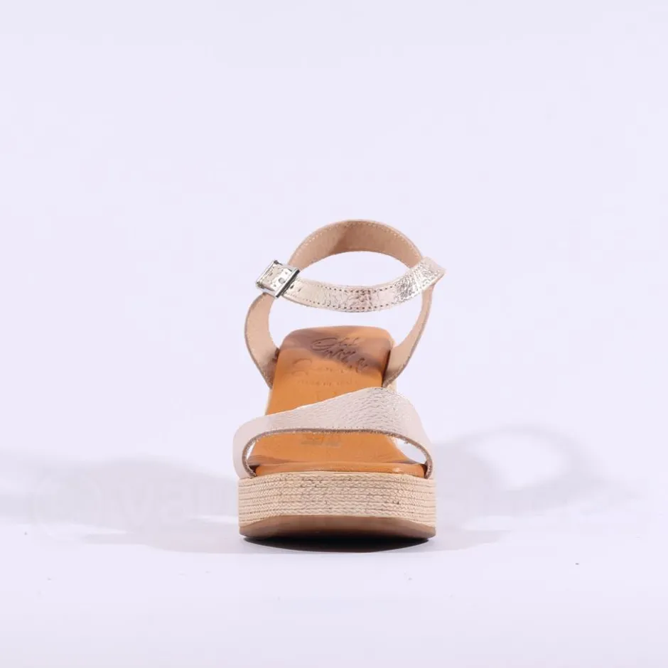 Women Oh My Sandals Platform Heel Slingback - Gold