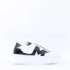Women Marco Moreo Platform Laced M Trainer - White Black