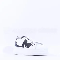 Women Marco Moreo Platform Laced M Trainer - White Black