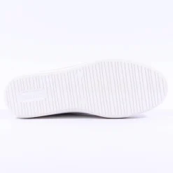 Women Remonte Platform Laced Trainer Side Zip - White Sage Combi