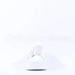 Women Marco Moreo Platform Slip On M Trainer - White Gold Leather