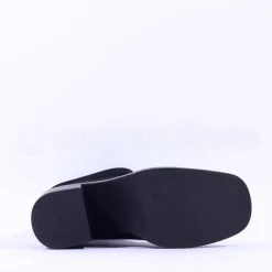 Women Miss Elastic Platform Sock Boot - Black Suede