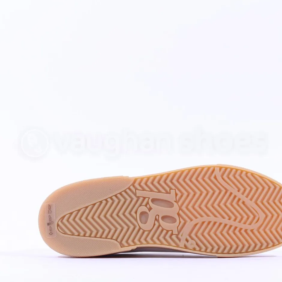 Women Paul Green Platform Soft Gumsole Trainer - White Tan