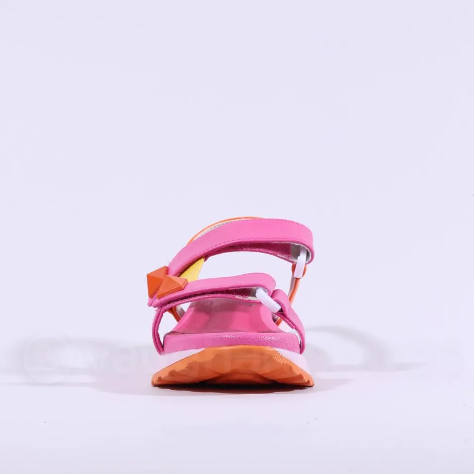 Women Tommy Bowe Ladies Potter T Bar Sandal - Pink Orange