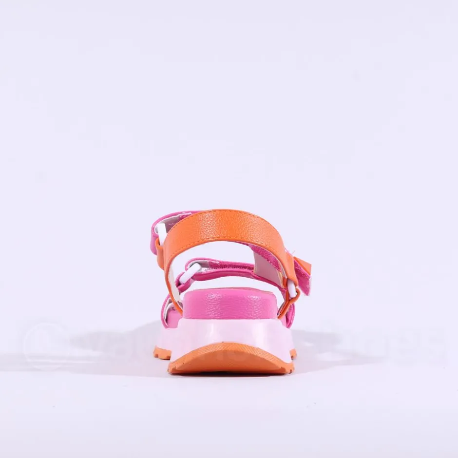 Women Tommy Bowe Ladies Potter T Bar Sandal - Pink Orange