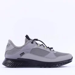 Ecco Men Pull String Goretex Exostride - Steel
