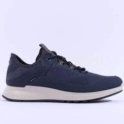Ecco Men Pull String Goretex Exostride - Navy