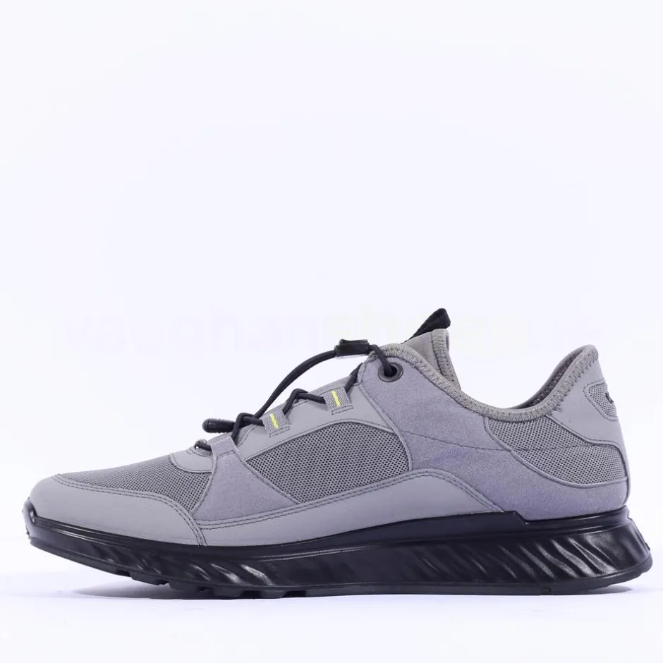 Ecco Men Pull String Goretex Exostride - Steel