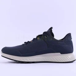 Ecco Men Pull String Goretex Exostride - Navy