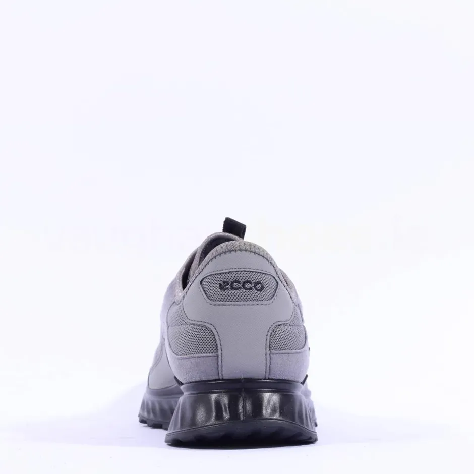Ecco Men Pull String Goretex Exostride - Steel