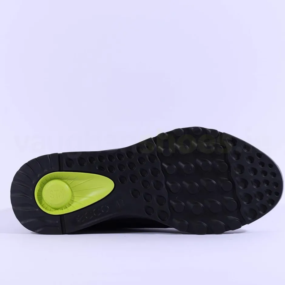 Ecco Men Pull String Goretex Exostride - Black Fabric