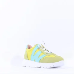 Women Wonders Racer 2 Tone Bungee Lace Trainer - Cyber