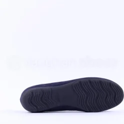 Women Gabor Raven Square Buckle Low Pomp - Navy Suede