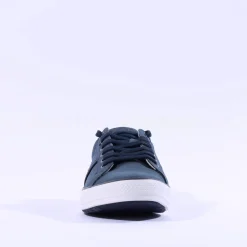 Women S.Oliver Regan Laced Side Panel Trainer - Navy