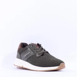 Marco Tozzi Men Regi Mesh Trainer - Khaki