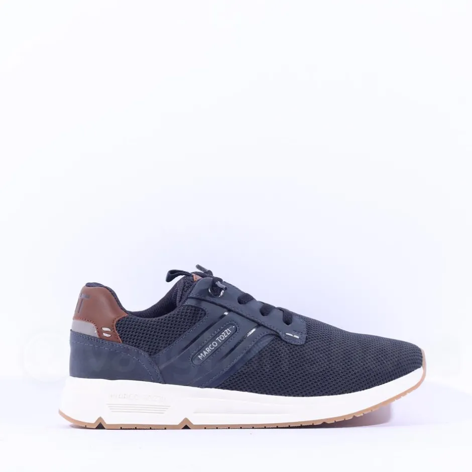 Marco Tozzi Men Regi Mesh Trainer - Navy