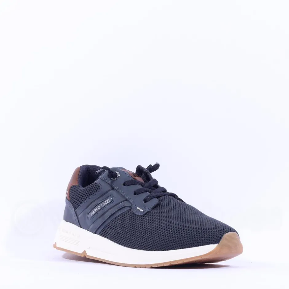 Marco Tozzi Men Regi Mesh Trainer - Navy