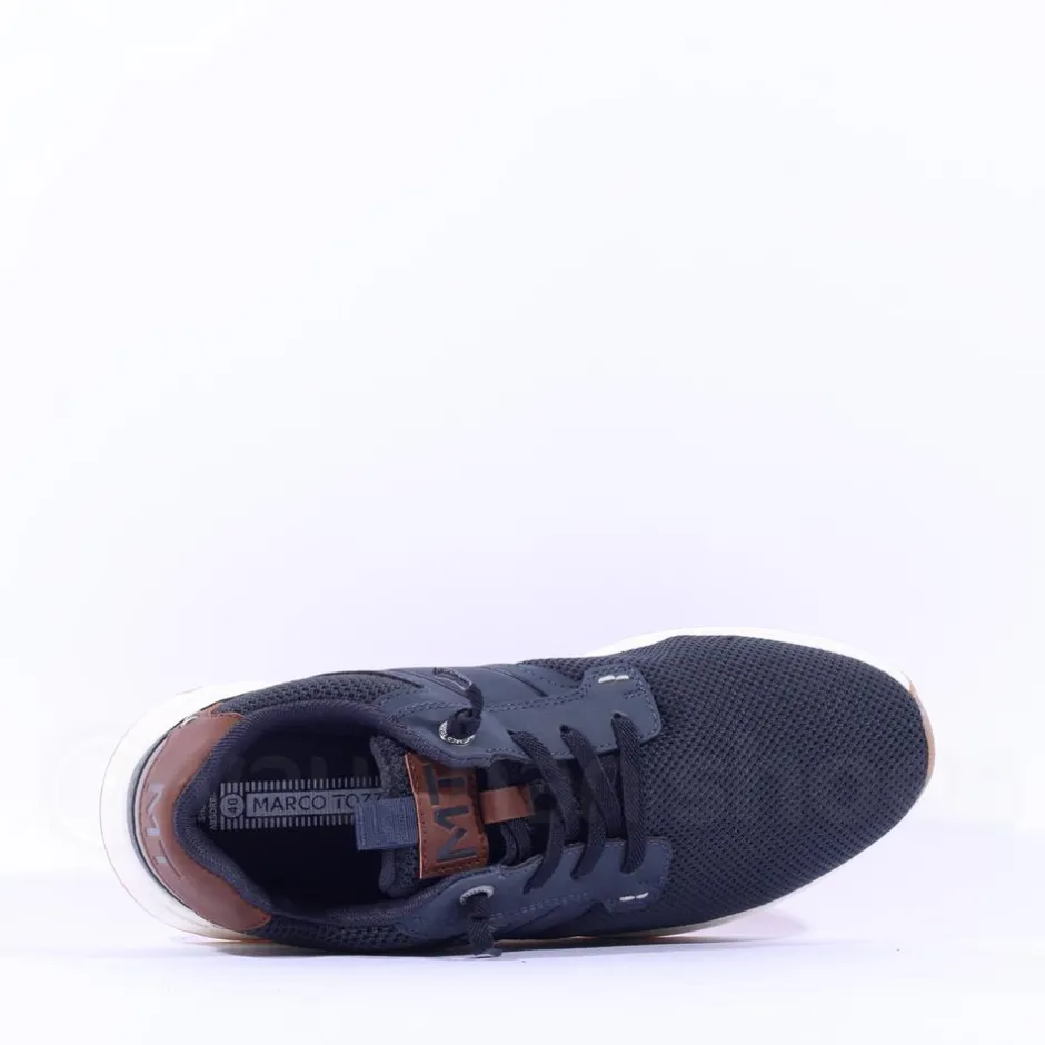 Marco Tozzi Men Regi Mesh Trainer - Navy