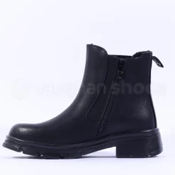 Women Heavenly Feet Remy Gusset Ankle Boot - Black