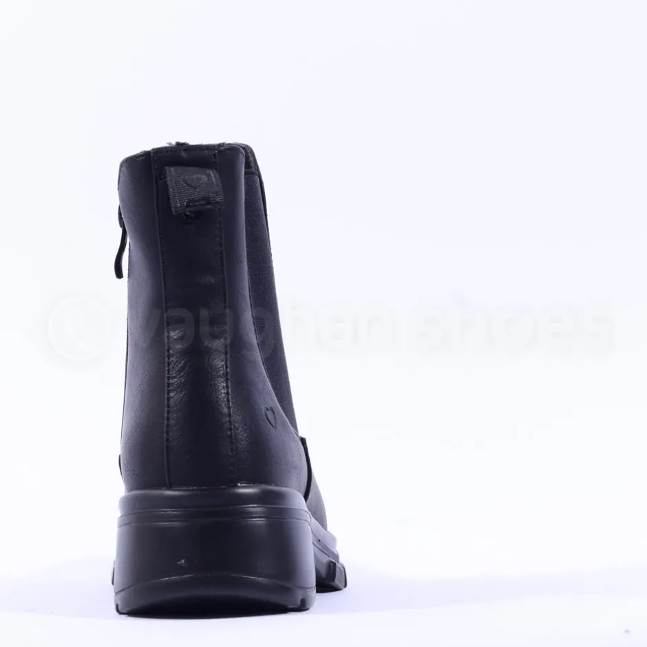 Women Heavenly Feet Remy Gusset Ankle Boot - Black