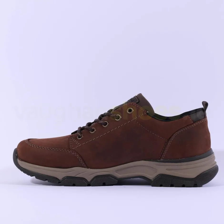 Rieker Men Rieker Bendigo Laced Tex Shoe - Brown Nubuck
