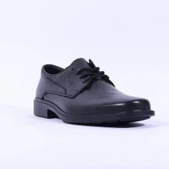Rieker Men Rieker Laced Wide Fit Shoe - Black