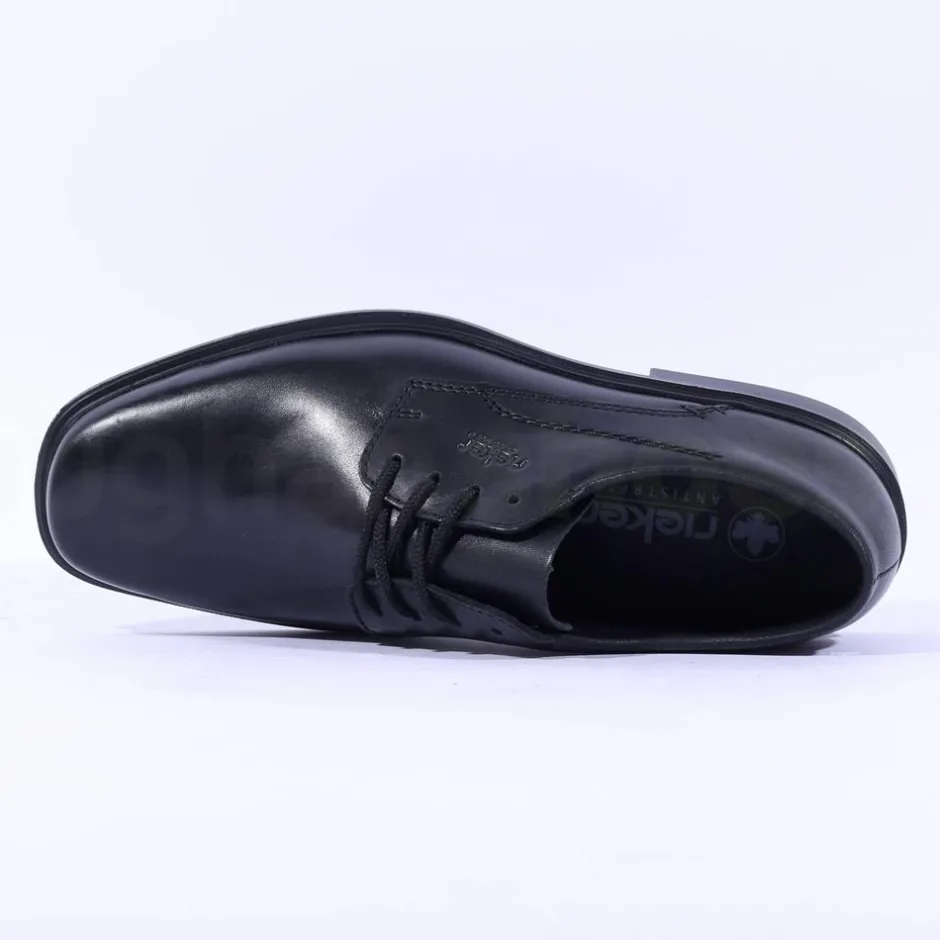 Rieker Men Rieker Laced Wide Fit Shoe - Black