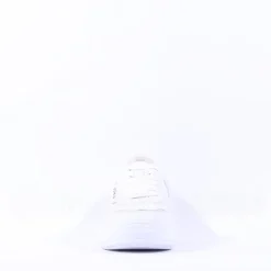 Women Peter Kaiser Rimini Quilted Lace Trainer - White Gold Leather