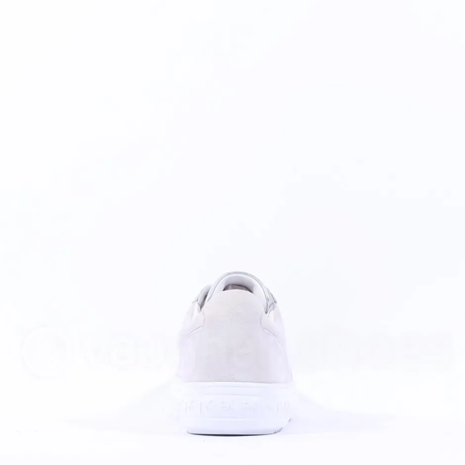 Women Peter Kaiser Rimini Quilted Lace Trainer - Light Grey Leather