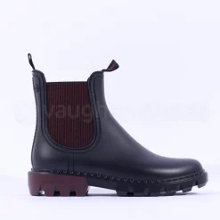 Women Igor Rock Bicolour Rain Ankle Boot - Bordo