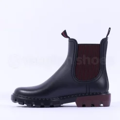 Women Igor Rock Bicolour Rain Ankle Boot - Bordo