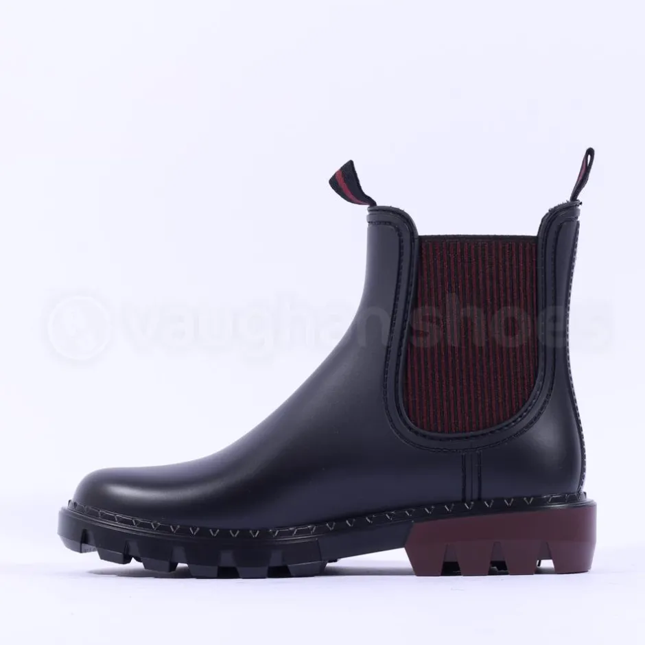 Women Igor Rock Bicolour Rain Ankle Boot - Bordo