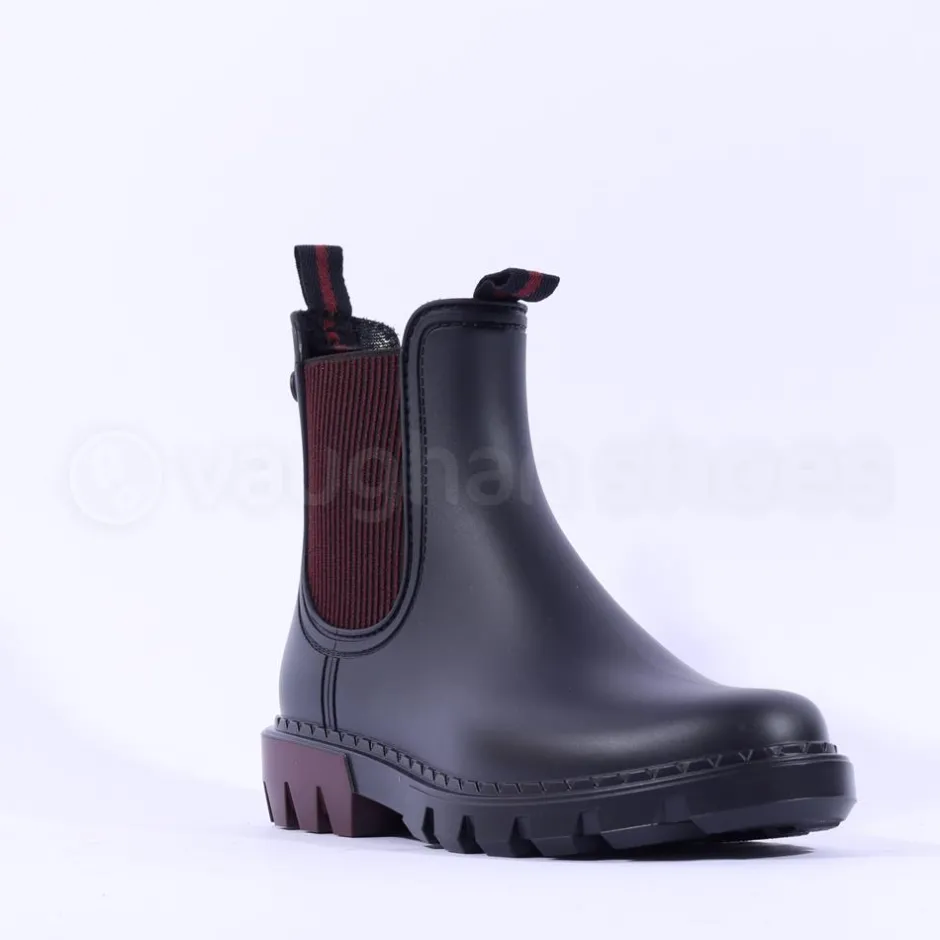 Women Igor Rock Bicolour Rain Ankle Boot - Bordo