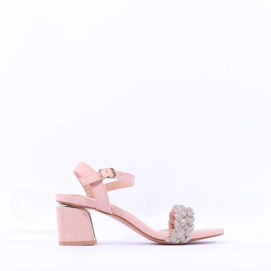 Women Sorento Roganstown Block Heel Sandal - Blush
