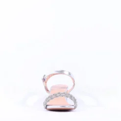 Women Sorento Roganstown Block Heel Sandal - Silver