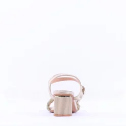 Women Sorento Roganstown Block Heel Sandal - Gold