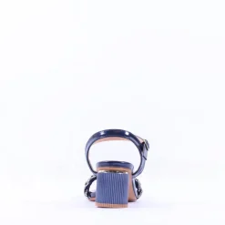 Women Sorento Roganstown Block Heel Sandal - Navy
