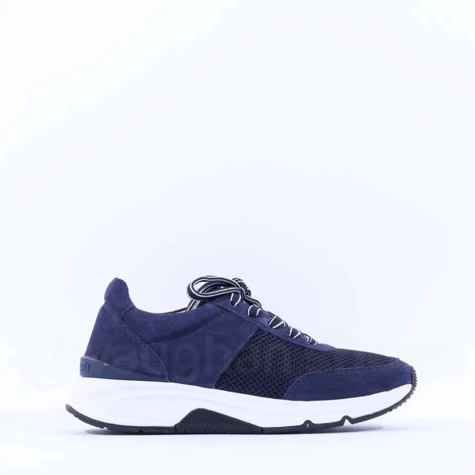 Women Gabor Rolling Soft Lace Mesh Aloe - Navy