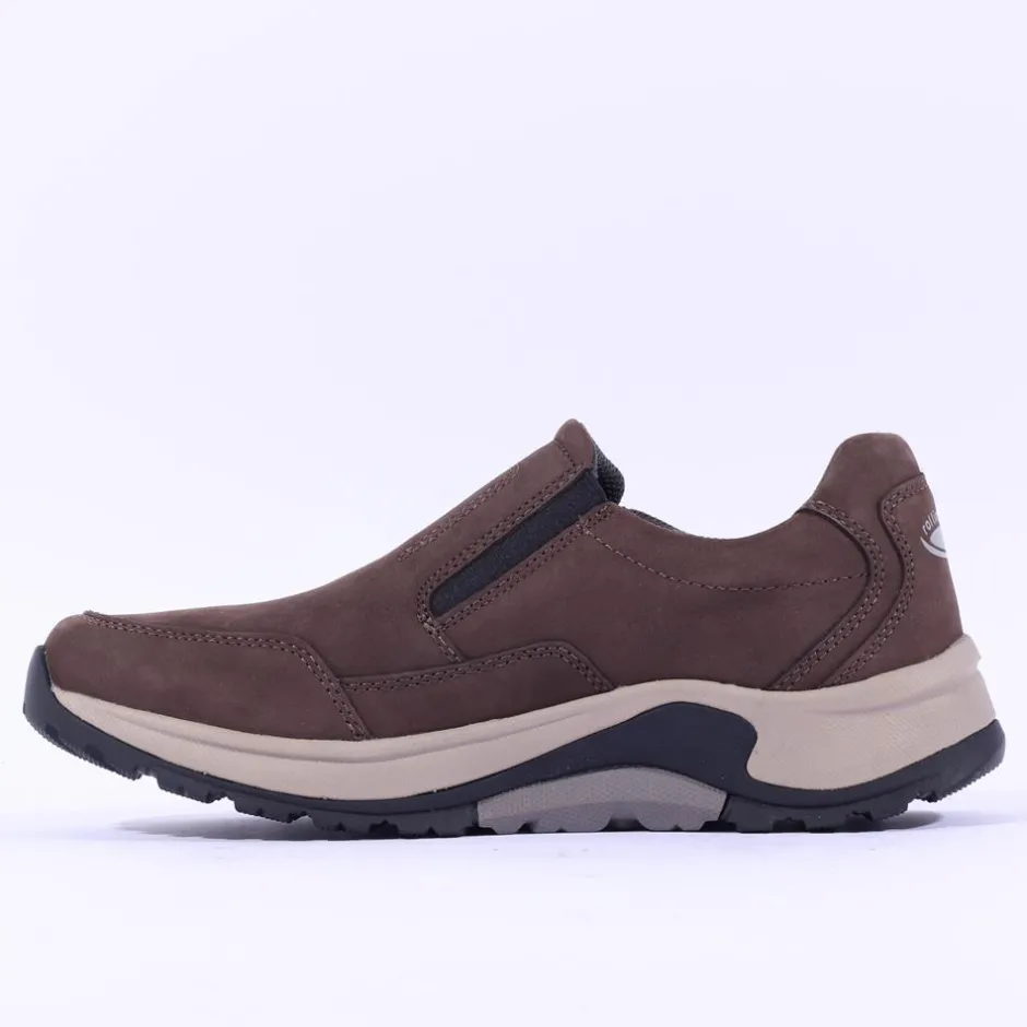 Gabor Men Rolling Soft Slip On Shoe - Nubuck Mocha