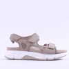 Women Gabor Rolling Soft V/C Strap Sandal Tina - Taupe Nubuck
