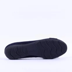 Women Gabor Rosta Slip On Low Pomp - Navy Suede