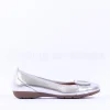 Women Gabor Rosta Slip On Low Pomp - Silver
