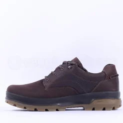 Ecco Men Rugged Track Plain Toe - Mocha