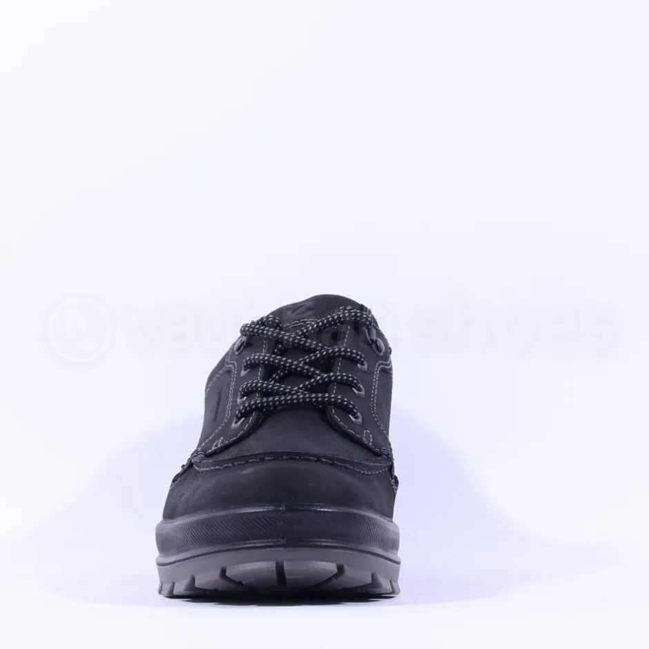 Ecco Men Rugged Track Shoe - Black