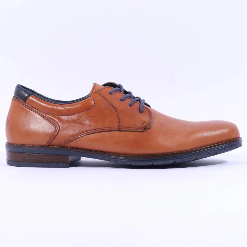 Rieker Men S Laced Shoe - Tan Leather