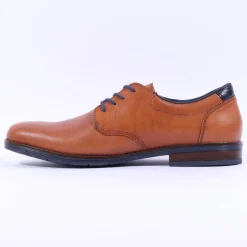 Rieker Men S Laced Shoe - Tan Leather