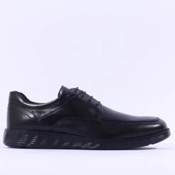Ecco Men S. Lite Hybrid Laced Shoe - Black Leather