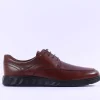 Ecco Men S. Lite Hybrid Laced Shoe - Cognac Leather