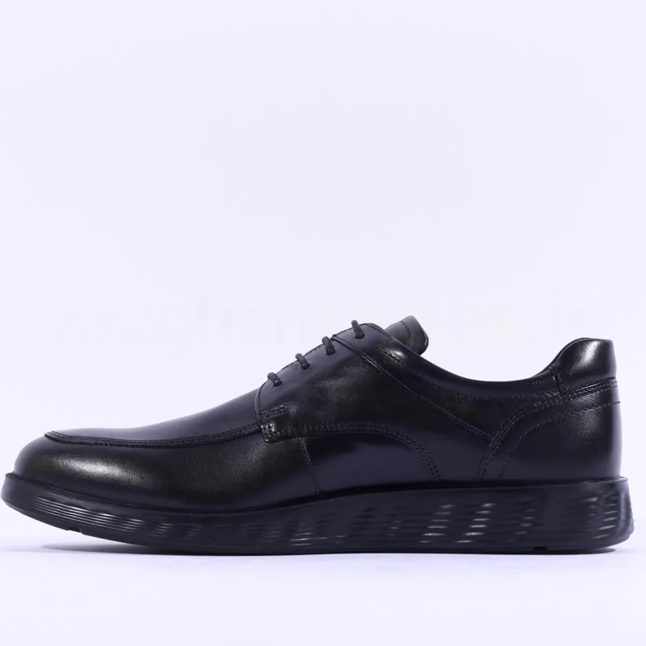 Ecco Men S. Lite Hybrid Laced Shoe - Black Leather